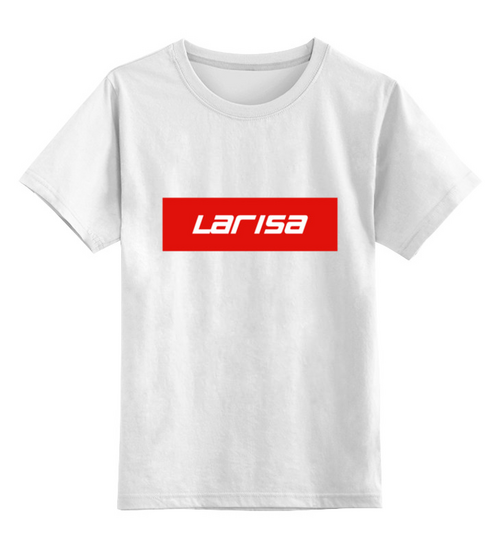 Заказать детскую футболку в Москве. Детская футболка классическая унисекс Larisa от THE_NISE  - готовые дизайны и нанесение принтов.
