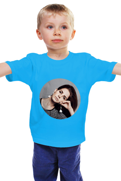 Заказать детскую футболку в Москве. Детская футболка классическая унисекс tranquility от dnlb - готовые дизайны и нанесение принтов.