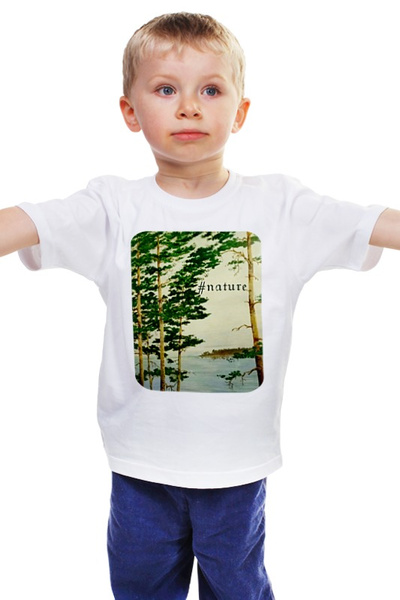 Заказать детскую футболку в Москве. Детская футболка классическая унисекс На Днепре от mrs-snit@yandex.ru - готовые дизайны и нанесение принтов.