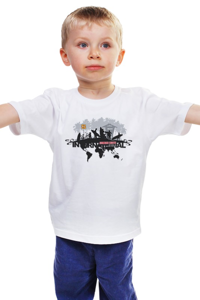 Заказать детскую футболку в Москве. Детская футболка классическая унисекс Alternative Lifestyle от balden - готовые дизайны и нанесение принтов.
