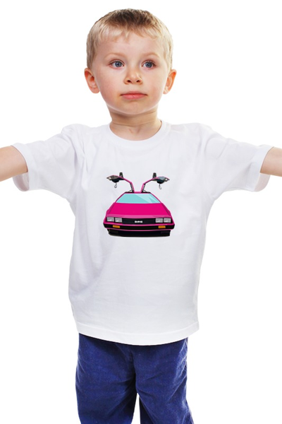 Заказать детскую футболку в Москве. Детская футболка классическая унисекс Назад в будущее  от cherdantcev - готовые дизайны и нанесение принтов.