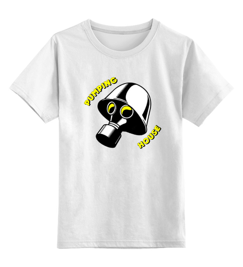 Заказать детскую футболку в Москве. Детская футболка классическая унисекс Pumping House #1 от no.limit - готовые дизайны и нанесение принтов.