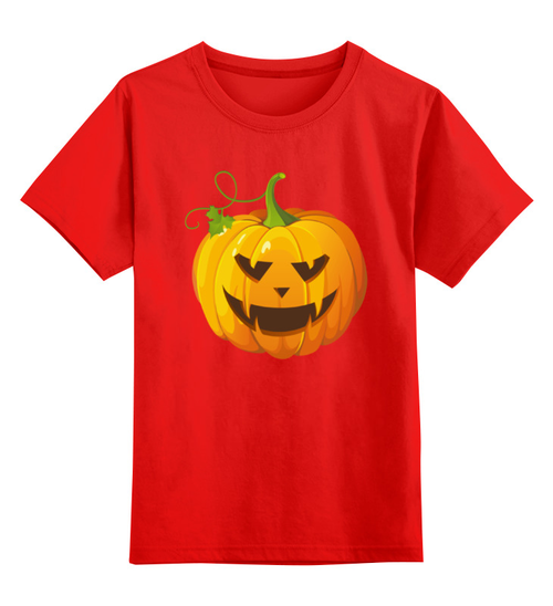 Заказать детскую футболку в Москве. Детская футболка классическая унисекс Halloween от Jimmy Flash - готовые дизайны и нанесение принтов.