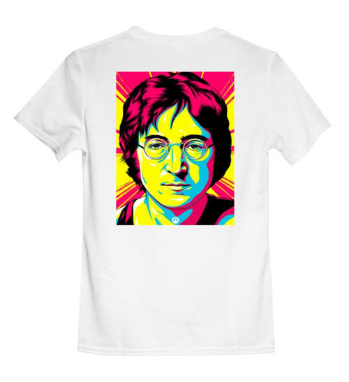 Заказать детскую футболку в Москве. Детская футболка классическая унисекс Джон Леннон от Виктор Гришин - готовые дизайны и нанесение принтов.