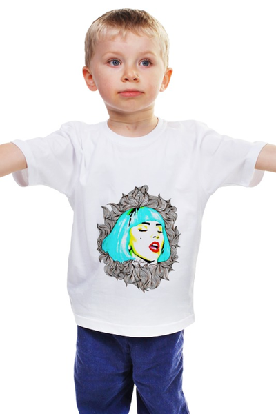 Заказать детскую футболку в Москве. Детская футболка классическая унисекс Lady Gaga от tatianany - готовые дизайны и нанесение принтов.