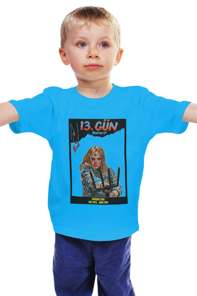 Заказать детскую футболку в Москве. Детская футболка классическая унисекс friday the 13th от KinoArt - готовые дизайны и нанесение принтов.
