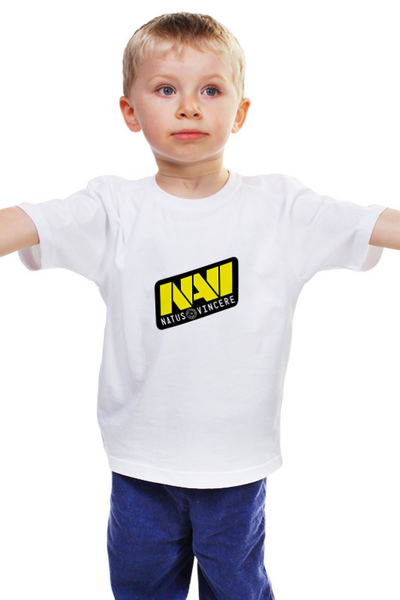 Заказать детскую футболку в Москве. Детская футболка классическая унисекс Natus Vincere от THE_NISE  - готовые дизайны и нанесение принтов.