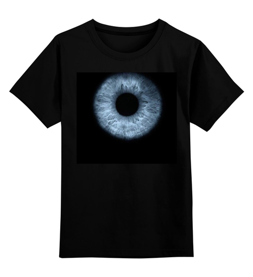 Заказать детскую футболку в Москве. Детская футболка классическая унисекс Blue eye от Виктор Аксёнов - готовые дизайны и нанесение принтов.