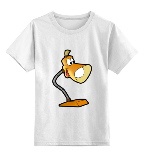 Заказать детскую футболку в Москве. Детская футболка классическая унисекс Лампа от borado - готовые дизайны и нанесение принтов.