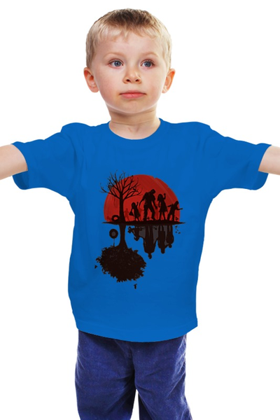 Заказать детскую футболку в Москве. Детская футболка классическая унисекс Zomdie Art от Mily - готовые дизайны и нанесение принтов.