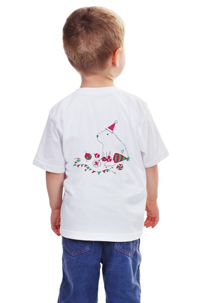 Заказать детскую футболку в Москве. Детская футболка классическая унисекс Капибара в мешке от galkagalka - готовые дизайны и нанесение принтов.