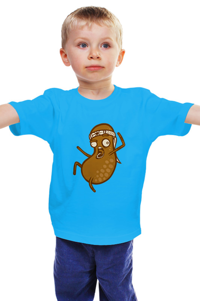 Заказать детскую футболку в Москве. Детская футболка классическая унисекс Каратэ Орех от coolmag - готовые дизайны и нанесение принтов.