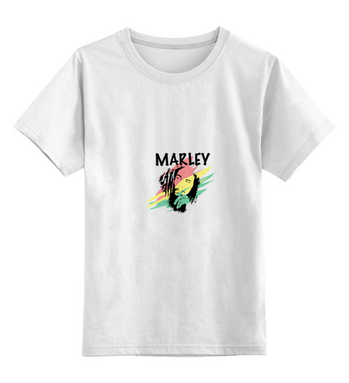 Заказать детскую футболку в Москве. Детская футболка классическая унисекс MARLEY от gent777 - готовые дизайны и нанесение принтов.