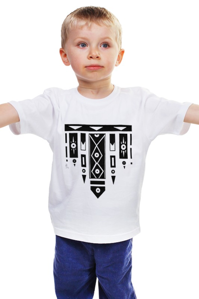 Заказать детскую футболку в Москве. Детская футболка классическая унисекс Геометрия вещей от galkagalka - готовые дизайны и нанесение принтов.