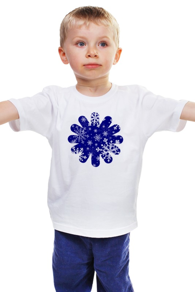 Заказать детскую футболку в Москве. Детская футболка классическая унисекс НОВЫЙ ГОД!!! от Алексс Неро - готовые дизайны и нанесение принтов.