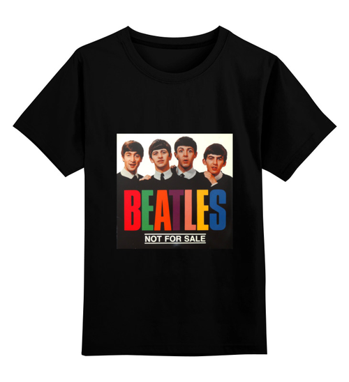 Заказать детскую футболку в Москве. Детская футболка классическая унисекс The Beatles   от cherdantcev - готовые дизайны и нанесение принтов.