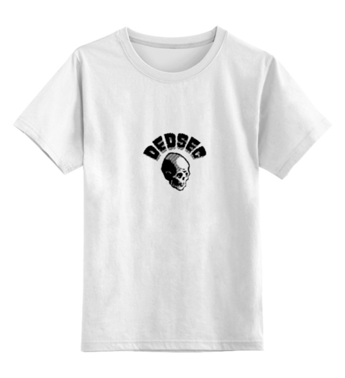 Заказать детскую футболку в Москве. Детская футболка классическая унисекс Dedsec от priceless - готовые дизайны и нанесение принтов.