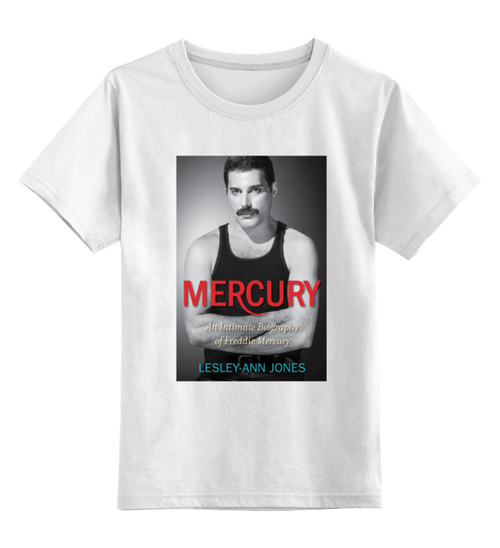 Заказать детскую футболку в Москве. Детская футболка классическая унисекс Freddie Mercury  от cherdantcev - готовые дизайны и нанесение принтов.