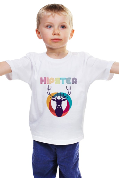Заказать детскую футболку в Москве. Детская футболка классическая унисекс хипстер от denis123lol - готовые дизайны и нанесение принтов.