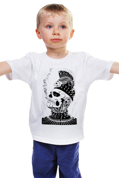 Заказать детскую футболку в Москве. Детская футболка классическая унисекс Ершище от Anna Rosenrot - готовые дизайны и нанесение принтов.