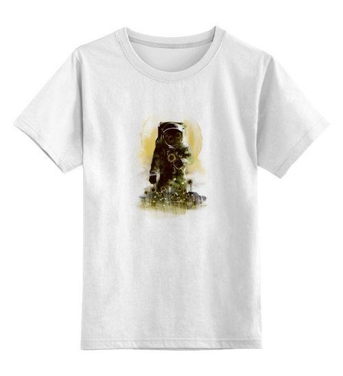 Заказать детскую футболку в Москве. Детская футболка классическая унисекс Родная земля от ISliM - готовые дизайны и нанесение принтов.