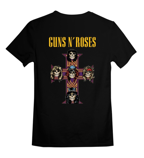 Заказать детскую футболку в Москве. Детская футболка классическая унисекс Guns N' Roses от Leichenwagen - готовые дизайны и нанесение принтов.