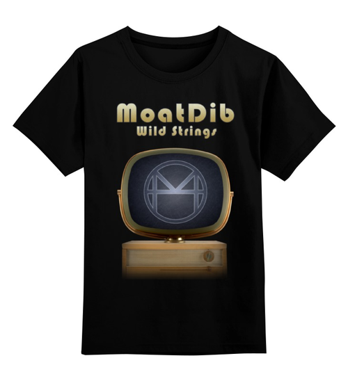 Заказать детскую футболку в Москве. Детская футболка классическая унисекс MoatDib - Wild Strings от MoatDib  - готовые дизайны и нанесение принтов.