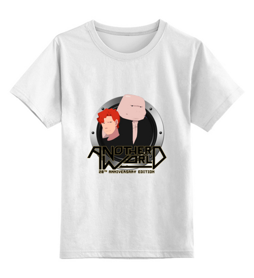 Заказать детскую футболку в Москве. Детская футболка классическая унисекс Another World от THE_NISE  - готовые дизайны и нанесение принтов.