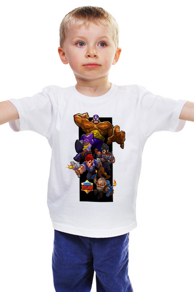 Заказать детскую футболку в Москве. Детская футболка классическая унисекс ☆Brawl Stars☆ от balden - готовые дизайны и нанесение принтов.