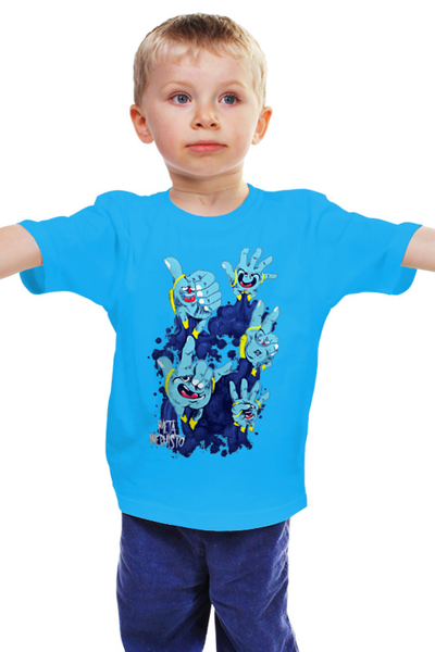 Заказать детскую футболку в Москве. Детская футболка классическая унисекс Руки.  от ПРИНТЫ ПЕЧАТЬ  - готовые дизайны и нанесение принтов.