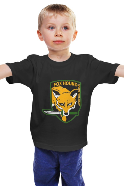 Заказать детскую футболку в Москве. Детская футболка классическая унисекс Fox Hound от priceless - готовые дизайны и нанесение принтов.