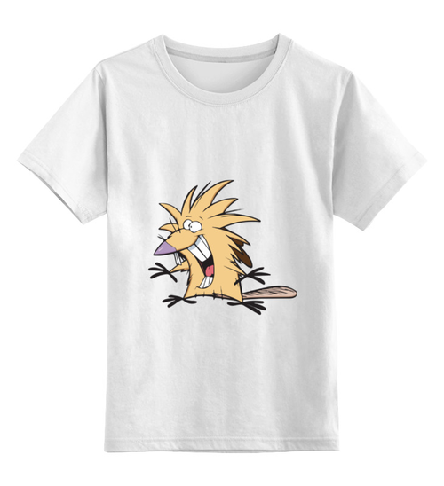 Заказать детскую футболку в Москве. Детская футболка классическая унисекс The Angry Beavers от Easy-store - готовые дизайны и нанесение принтов.