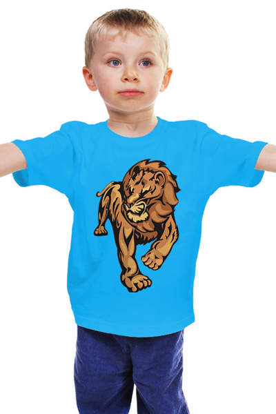 Заказать детскую футболку в Москве. Детская футболка классическая унисекс The Lion King от Tony Rizzo - готовые дизайны и нанесение принтов.
