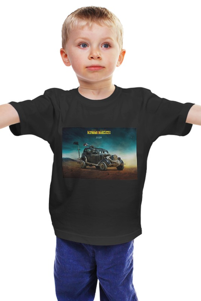 Заказать детскую футболку в Москве. Детская футболка классическая унисекс Безумный Макс / Додж от KinoArt - готовые дизайны и нанесение принтов.