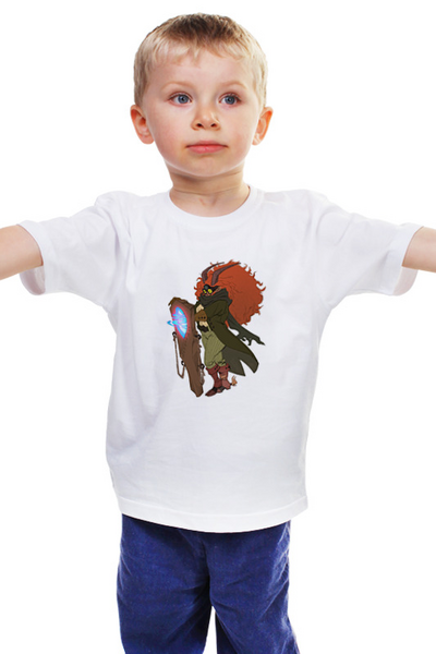 Заказать детскую футболку в Москве. Детская футболка классическая унисекс Знак Зодиака Козерог от theirenemen - готовые дизайны и нанесение принтов.