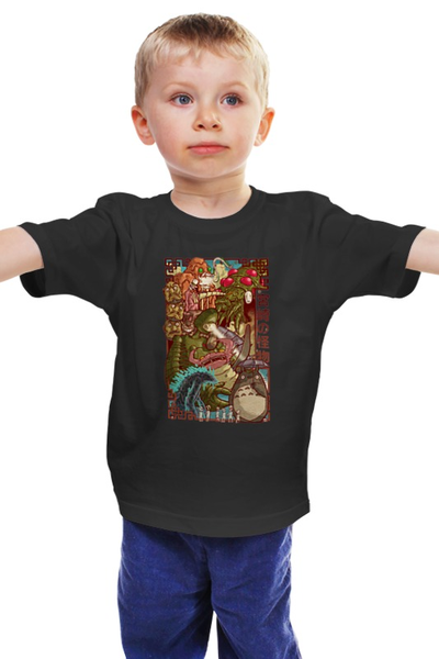 Заказать детскую футболку в Москве. Детская футболка классическая унисекс Монстры от totorian - готовые дизайны и нанесение принтов.