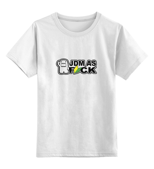 Заказать детскую футболку в Москве. Детская футболка классическая унисекс JDM DomoKun от Роман Адаменко - готовые дизайны и нанесение принтов.