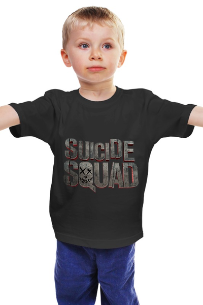 Заказать детскую футболку в Москве. Детская футболка классическая унисекс Отряд самоубийц от торгаш - готовые дизайны и нанесение принтов.