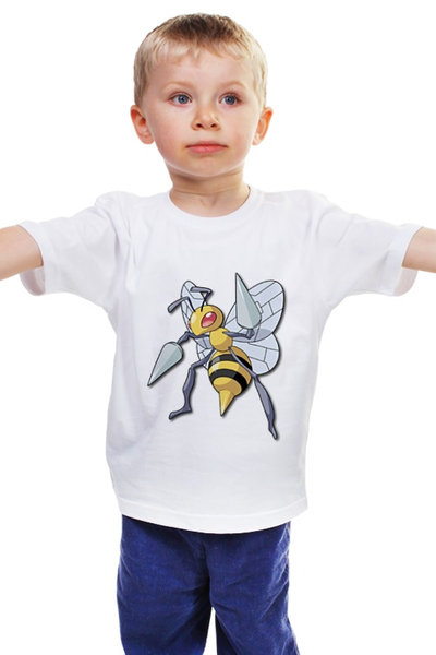 Заказать детскую футболку в Москве. Детская футболка классическая унисекс Бидрилл от scoopysmith - готовые дизайны и нанесение принтов.