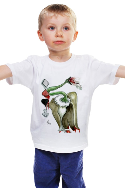 Заказать детскую футболку в Москве. Детская футболка классическая унисекс azzzart от olgarussia - готовые дизайны и нанесение принтов.