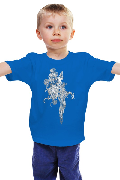 Заказать детскую футболку в Москве. Детская футболка классическая унисекс Ядовитый плющ от Stil na yarkosti - готовые дизайны и нанесение принтов.