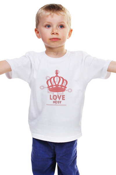 Заказать детскую футболку в Москве. Детская футболка классическая унисекс Sivius NCSY hoodie от Martin Martin - готовые дизайны и нанесение принтов.