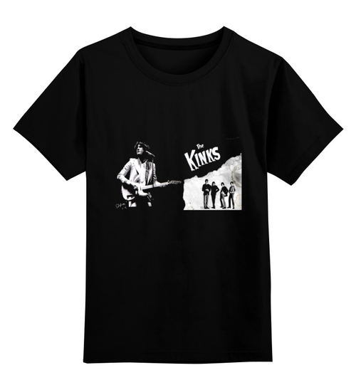 Заказать детскую футболку в Москве. Детская футболка классическая унисекс The Kinks от Fedor - готовые дизайны и нанесение принтов.