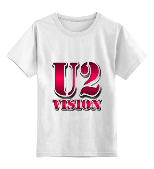 Заказать детскую футболку в Москве. Детская футболка классическая унисекс рок -группа U2 от Fedor - готовые дизайны и нанесение принтов.