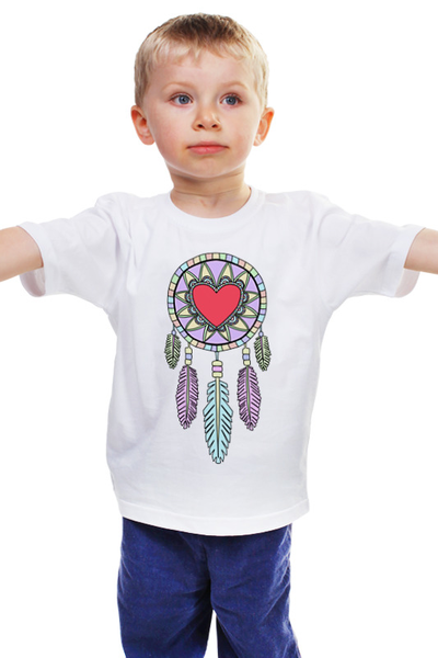 Заказать детскую футболку в Москве. Детская футболка классическая унисекс Ловец снов  от Ssk16  - готовые дизайны и нанесение принтов.