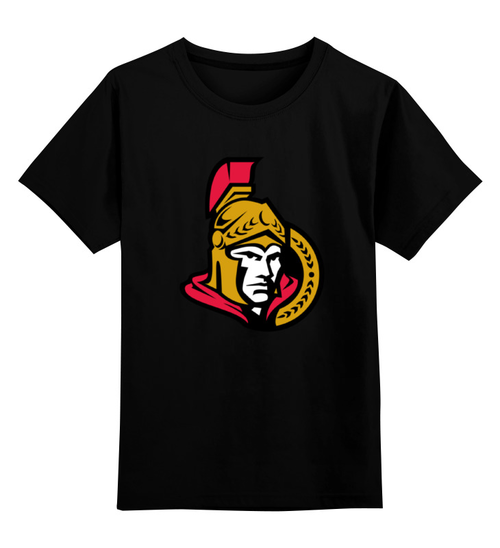 Заказать детскую футболку в Москве. Детская футболка классическая унисекс Ottawa Senators от dobryidesign - готовые дизайны и нанесение принтов.