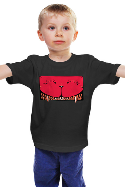 Заказать детскую футболку в Москве. Детская футболка классическая унисекс Улыбка от Иван  - готовые дизайны и нанесение принтов.