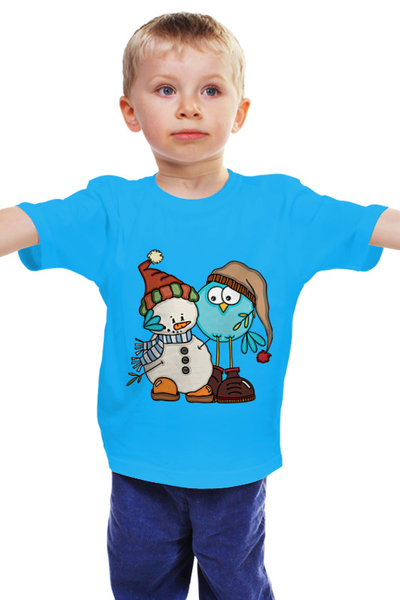 Заказать детскую футболку в Москве. Детская футболка классическая унисекс Сладкая парочка от Ирина - готовые дизайны и нанесение принтов.