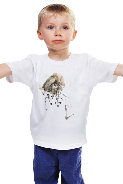 Заказать детскую футболку в Москве. Детская футболка классическая унисекс о к  о от olgarussia - готовые дизайны и нанесение принтов.