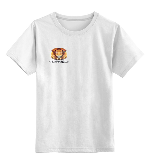 Заказать детскую футболку в Москве. Детская футболка классическая унисекс PREMIUM by LION (Для него) от p100music - готовые дизайны и нанесение принтов.